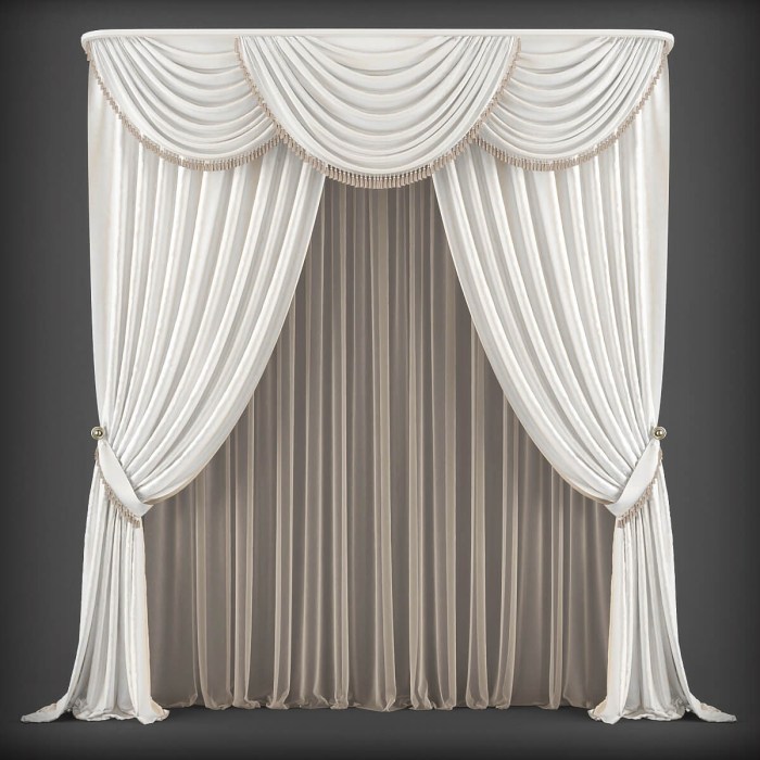 Curtain room