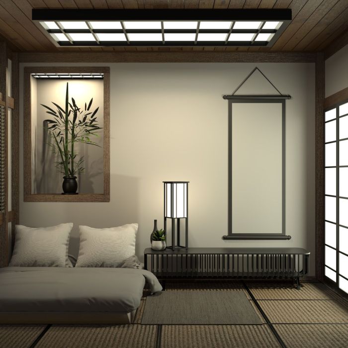 Minimalist bedroom bedrooms design ideas simple serenely large comforts embrace help visualizer mizuno albert loft luxury