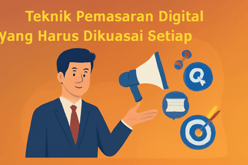 Teknik Pemasaran Digital yang Harus Dikuasai Setiap Pengusaha